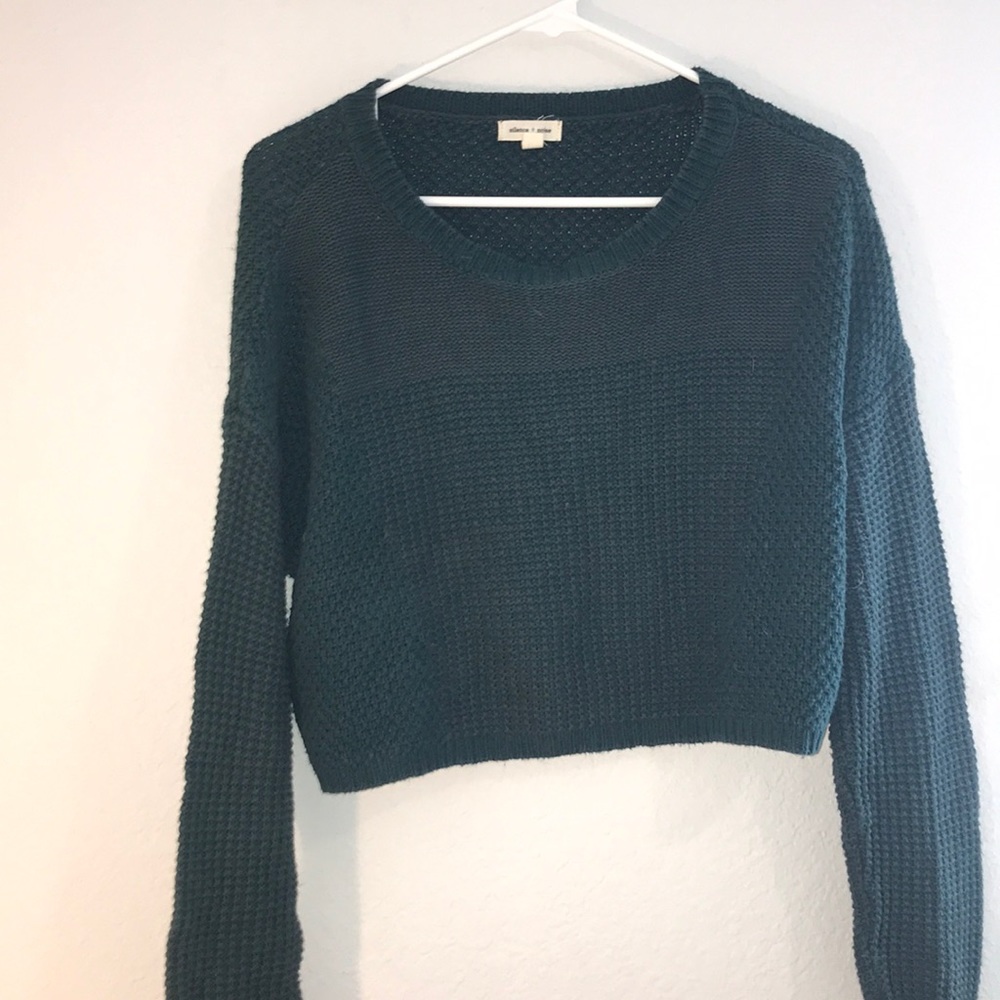 long sleeve crop
